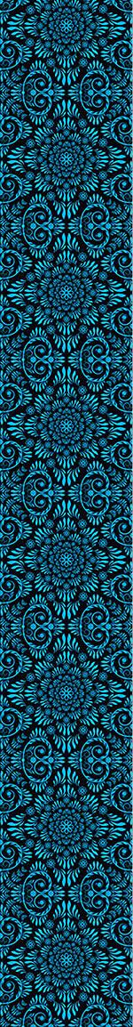 patterned-wallpaper-blue-bloom