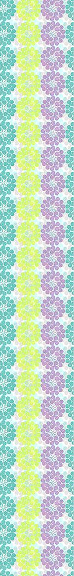 patterned-wallpaper-clover-blossoms-pastel
