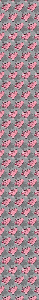 patterned-wallpaper-piggies-grey