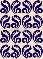 patterned-wallpaper-expressive-blue