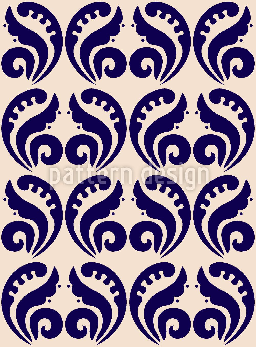 patterned-wallpaper-expressive-blue