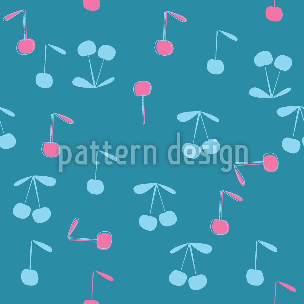 patterned-wallpaper-fresh-cherries