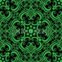 patterned-wallpaper-green-romance