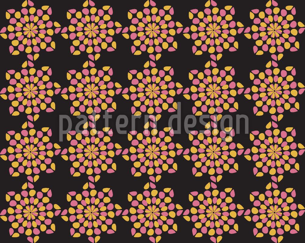 patterned-wallpaper-black-dotty