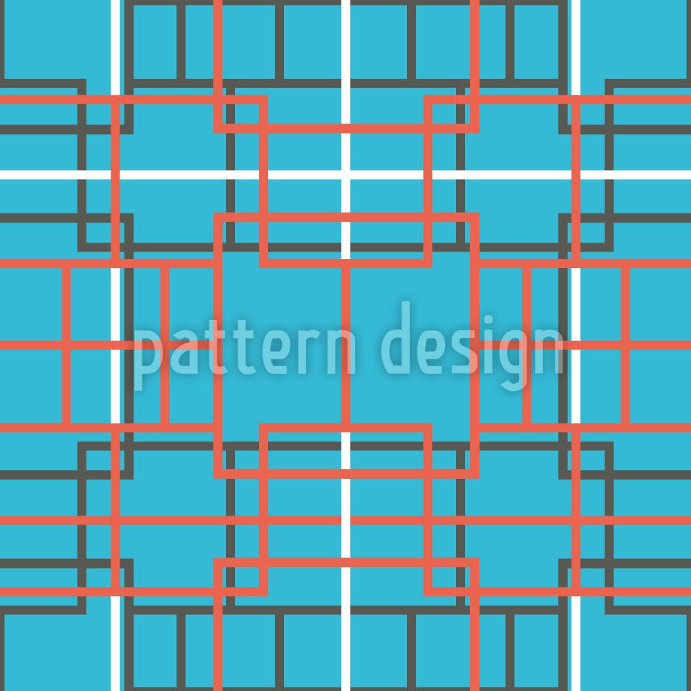 patterned-wallpaper-asian-lattice-turquoise
