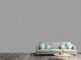 patterned-wallpaper-hexagon-netz