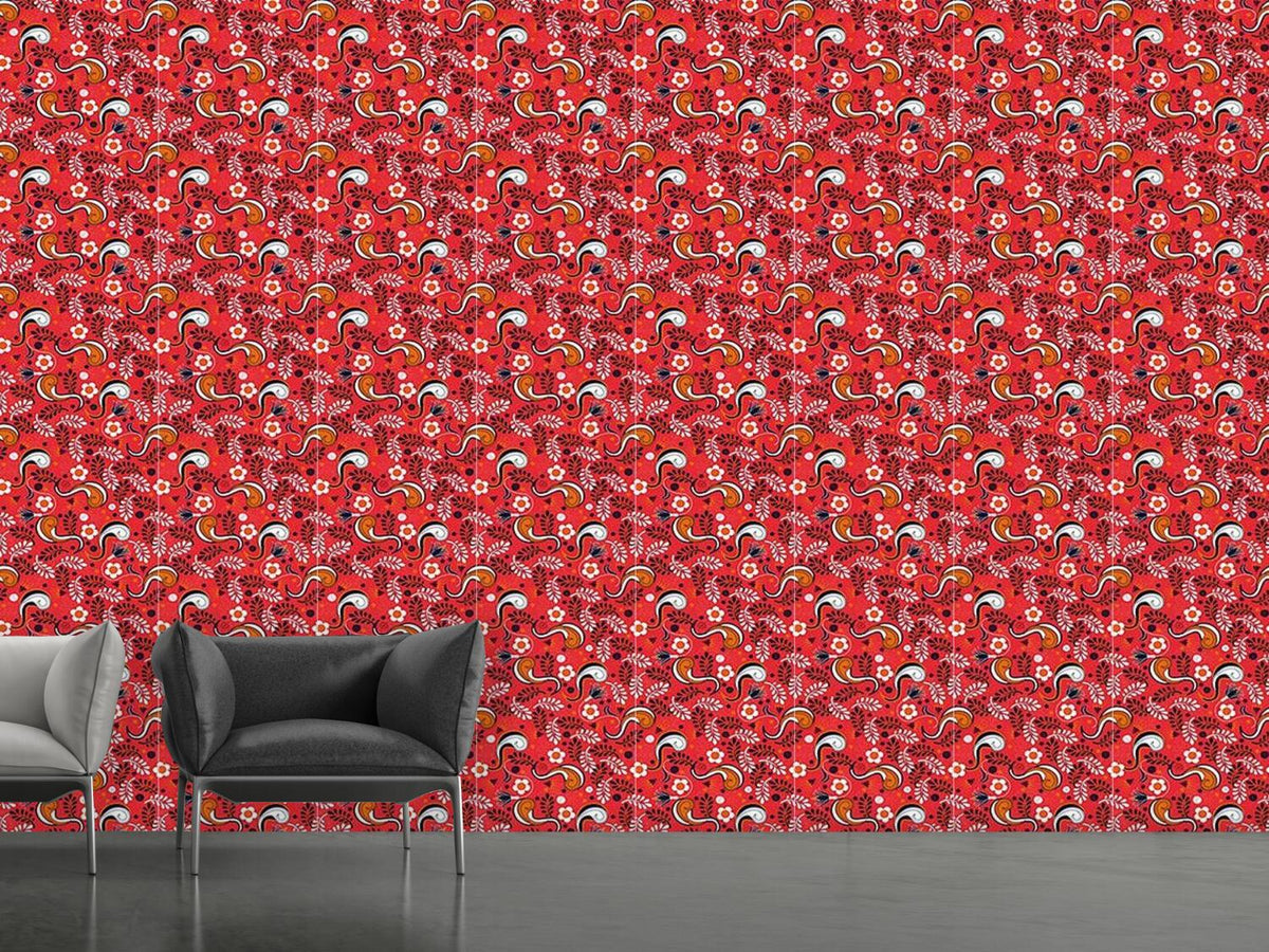 patterned-wallpaper-flower-magic