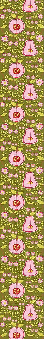 patterned-wallpaper-fruit-garden-pink