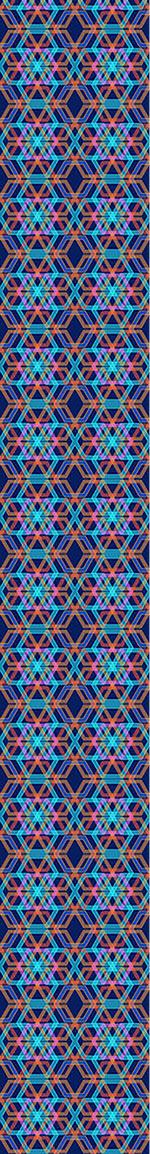 patterned-wallpaper-hexagonia-azur