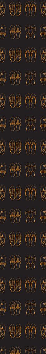 patterned-wallpaper-sandals