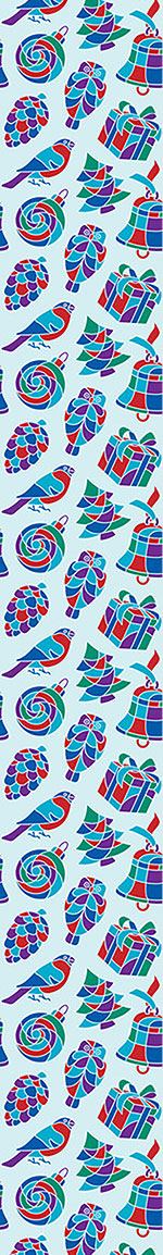 patterned-wallpaper-christmas-tree-deco