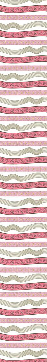 patterned-wallpaper-ethno-ribbons