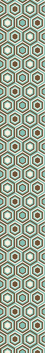 patterned-wallpaper-retro-honeycombs