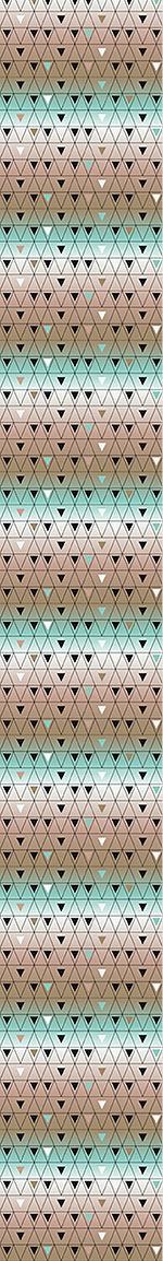 patterned-wallpaper-different-sized-triangles