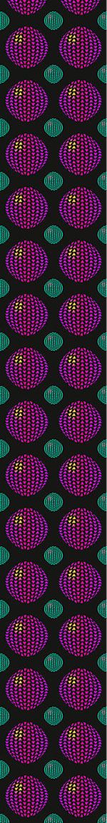 patterned-wallpaper-triangle-lantern