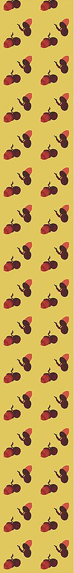 patterned-wallpaper-acorns