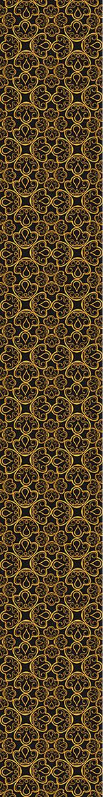 patterned-wallpaper-floral-gold-jewellery