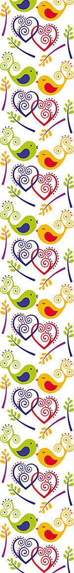 patterned-wallpaper-love-birds