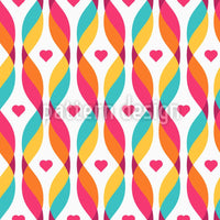 patterned-wallpaper-ribbons-and-hearts