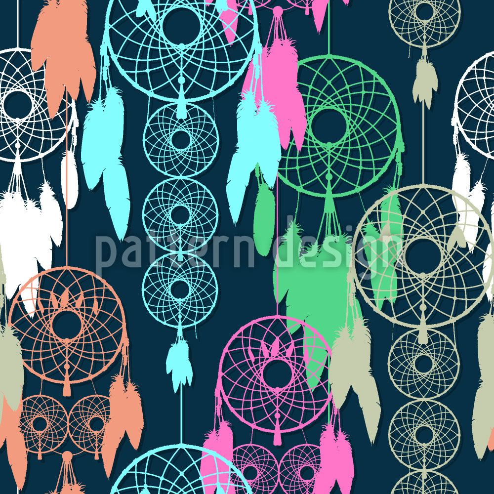 patterned-wallpaper-i-am-a-dream-catcher