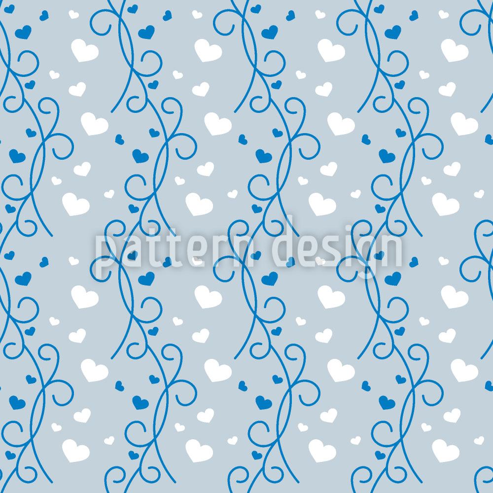 patterned-wallpaper-hearts-and-swirls