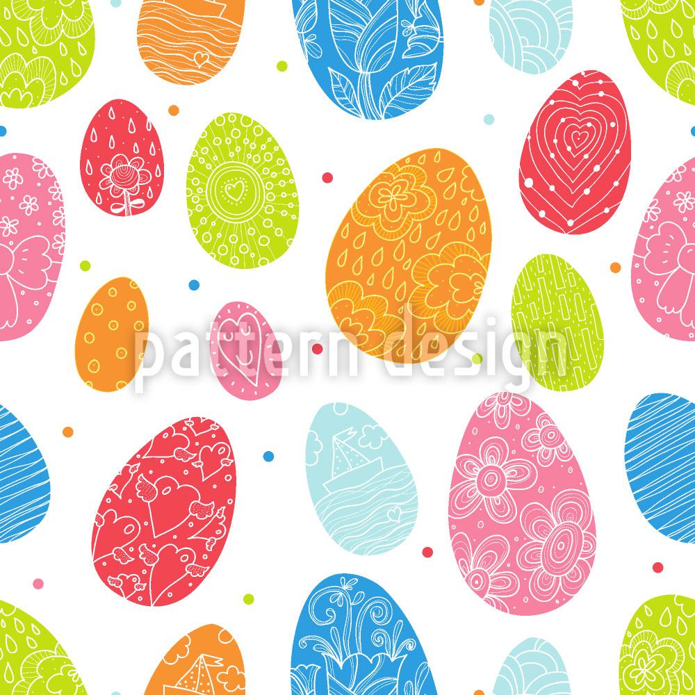 patterned-wallpaper-eggs-dressed-up-to-party