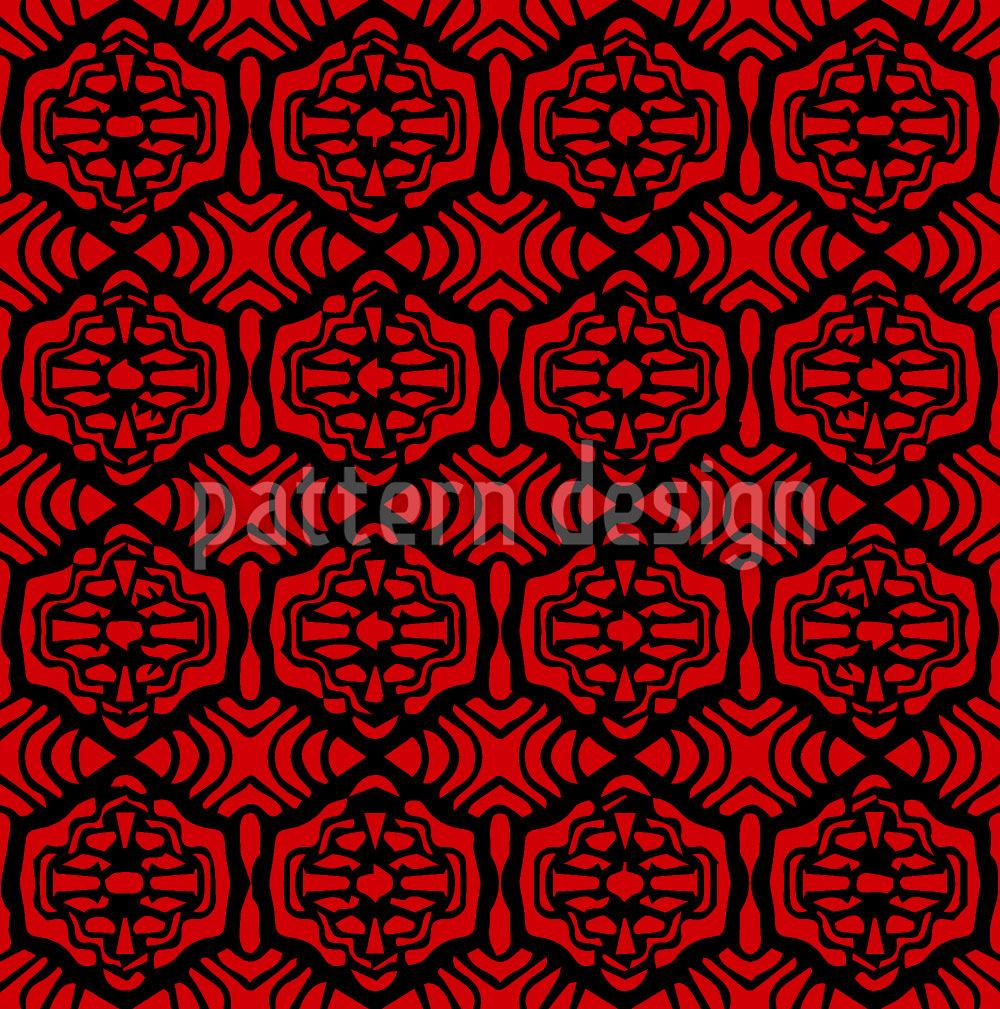 patterned-wallpaper-mandala-carvings