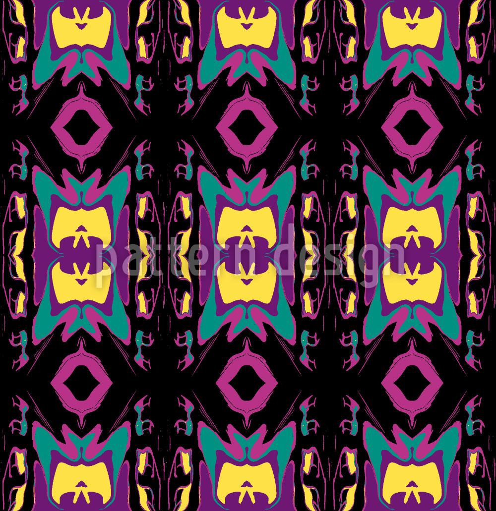 patterned-wallpaper-ultrasonic-neon