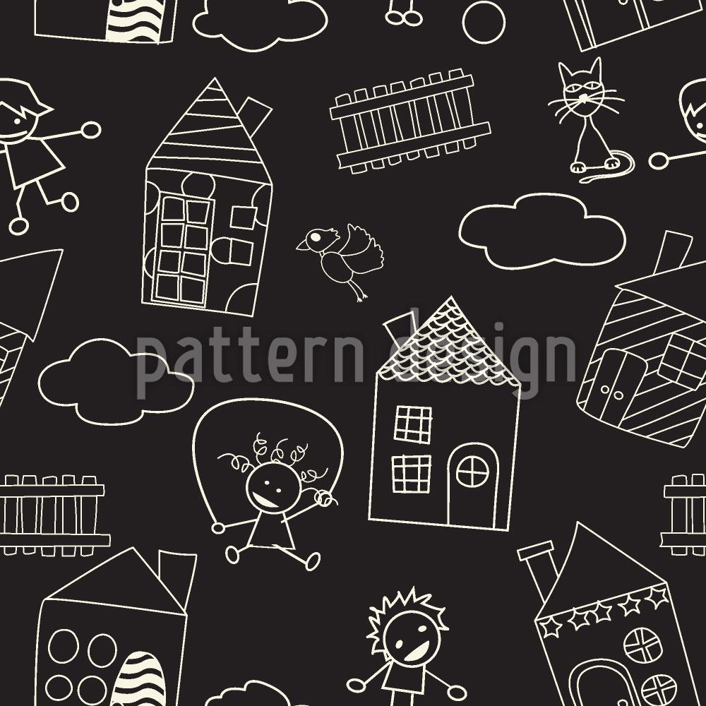 patterned-wallpaper-leisure-fun-with-chalks