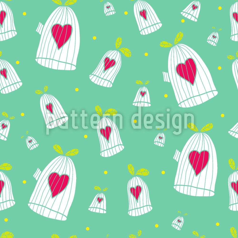 patterned-wallpaper-hearts-open-cage-doors