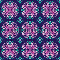 patterned-wallpaper-geofloral