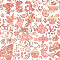 patterned-wallpaper-tea-party-in-wonderland