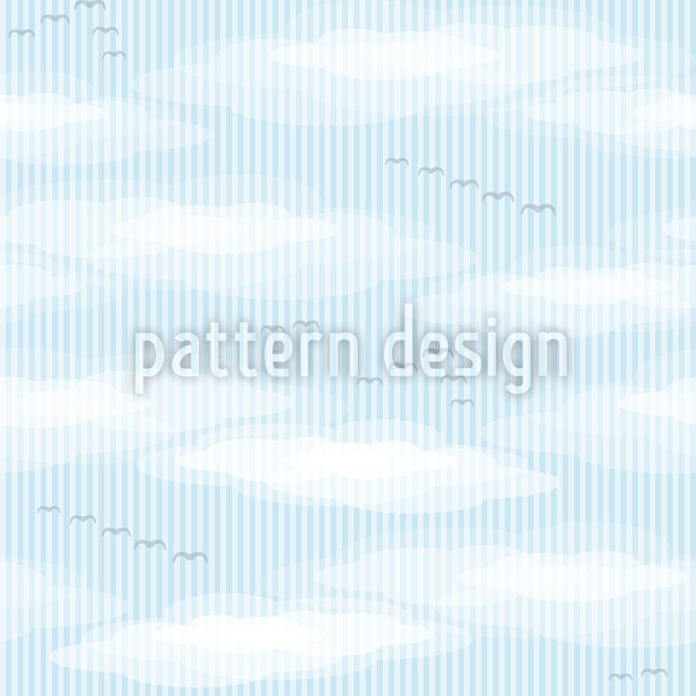 patterned-wallpaper-birds-in-the-clouds