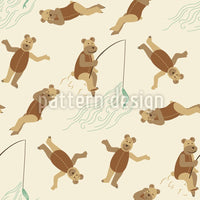 patterned-wallpaper-bears-on-the-beach