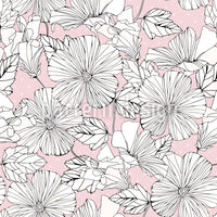 patterned-wallpaper-scrapbook-hibiscus