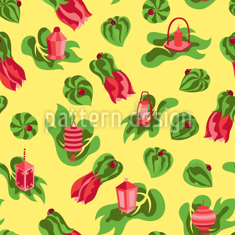 patterned-wallpaper-lantern-festival