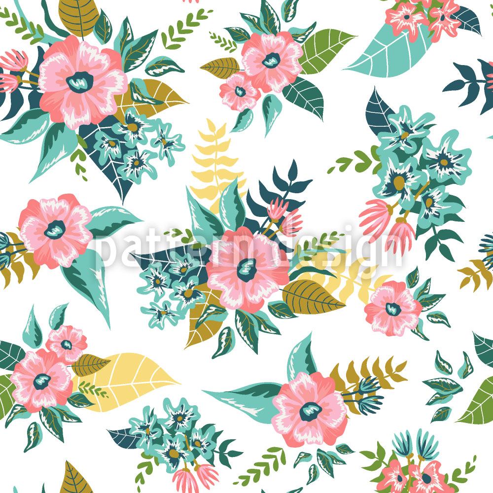 patterned-wallpaper-bouquet