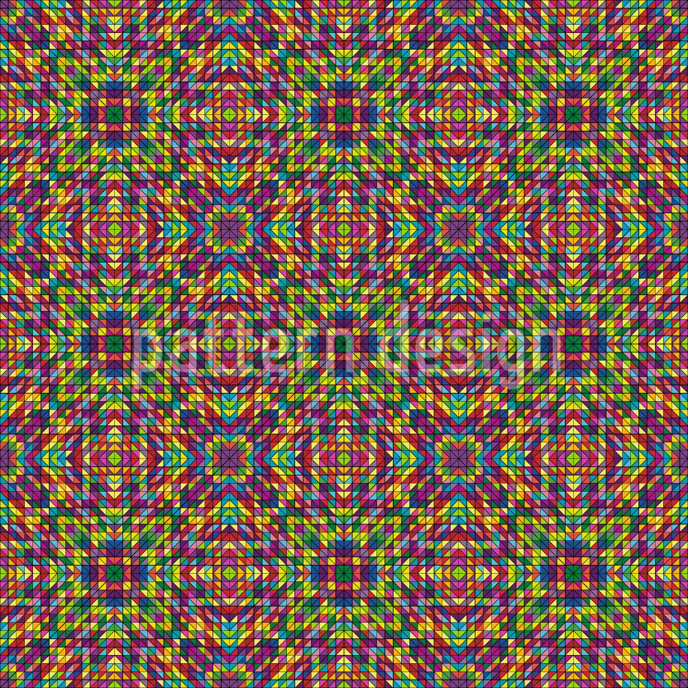 patterned-wallpaper-summer-mosaic