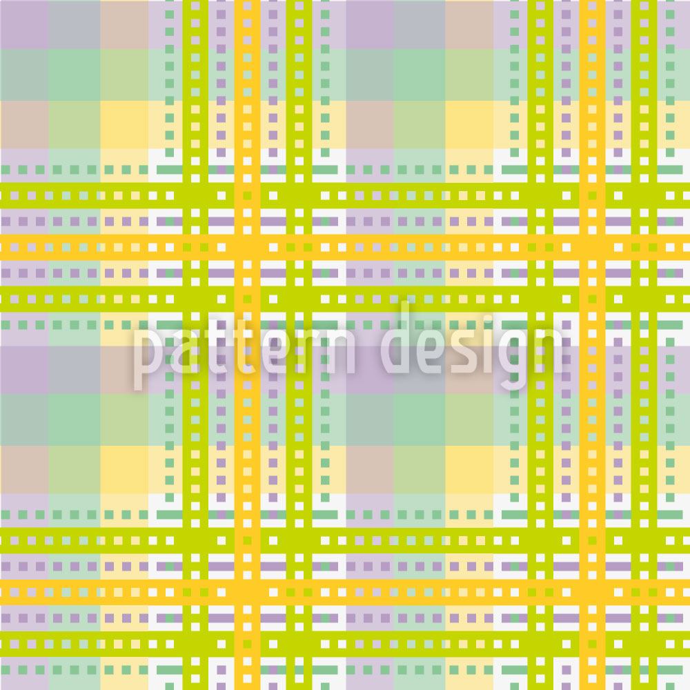 patterned-wallpaper-yellow-tartan