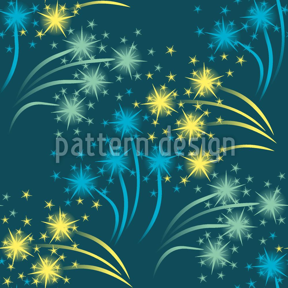 patterned-wallpaper-falling-stars