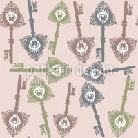 patterned-wallpaper-the-keys-to-fairytale-kingdom