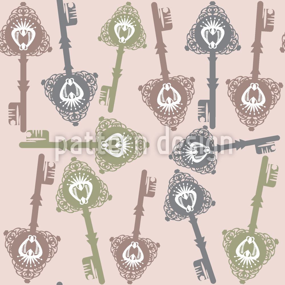 patterned-wallpaper-the-keys-to-fairytale-kingdom