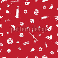 patterned-wallpaper-snack-bar