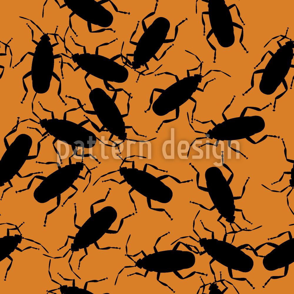 patterned-wallpaper-cockroach-danger