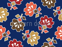 patterned-wallpaper-spiky-blue