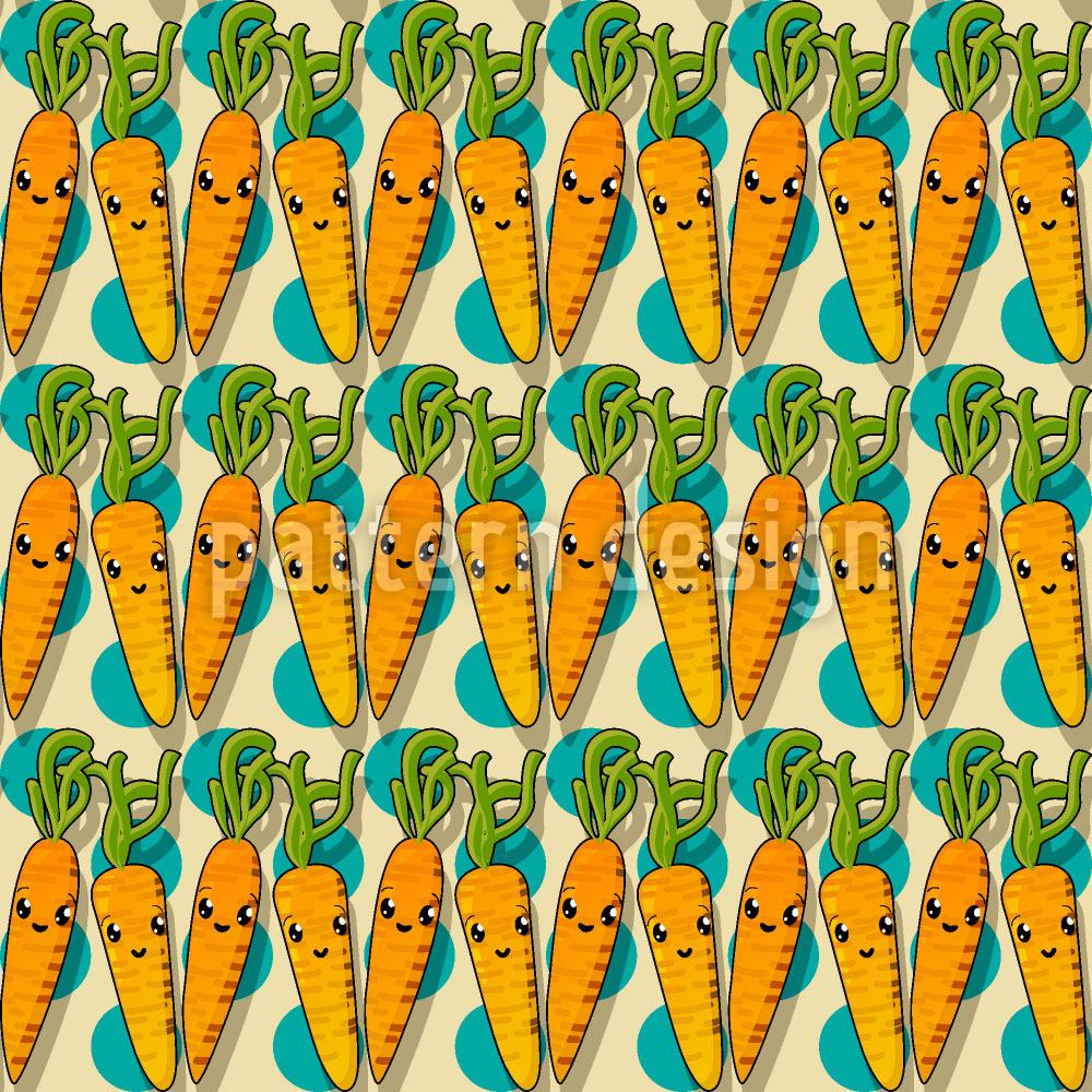 patterned-wallpaper-kawaii-carrot