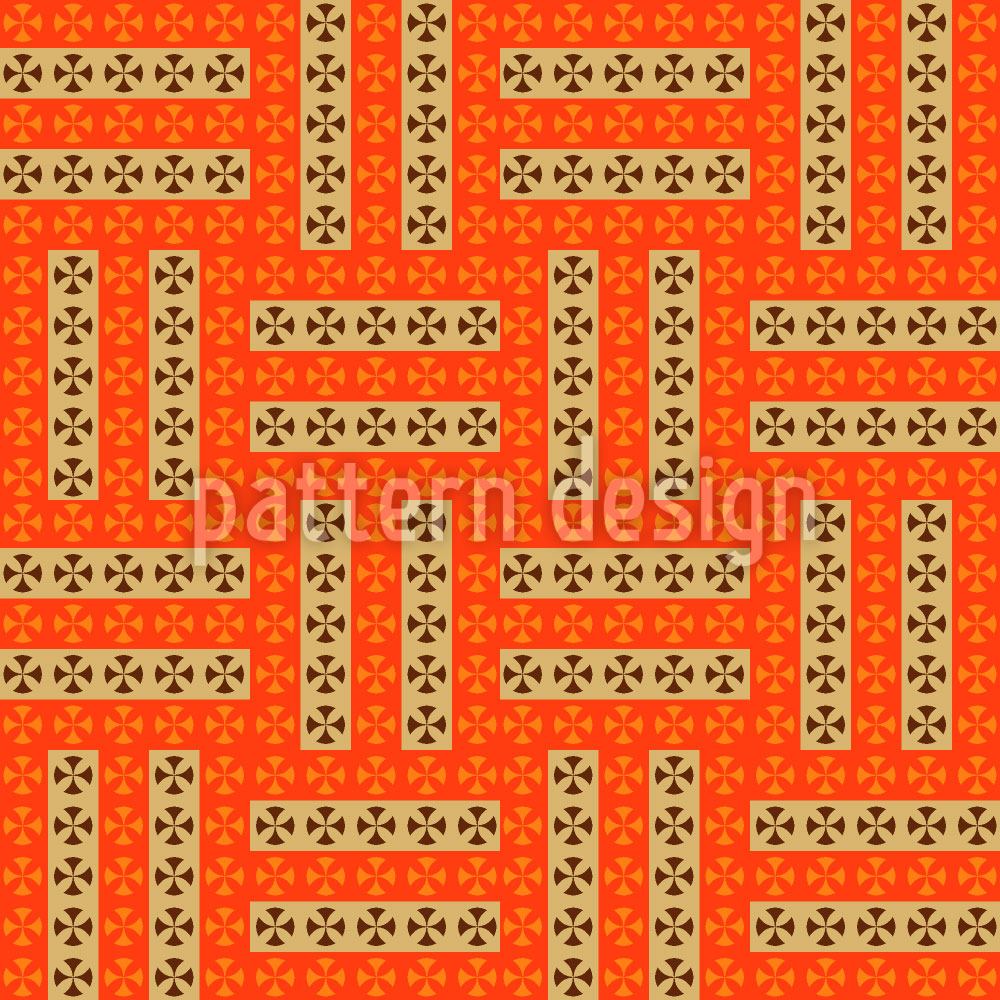 patterned-wallpaper-cross-rectangles