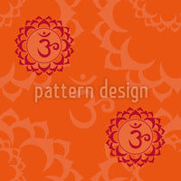 patterned-wallpaper-orange-om