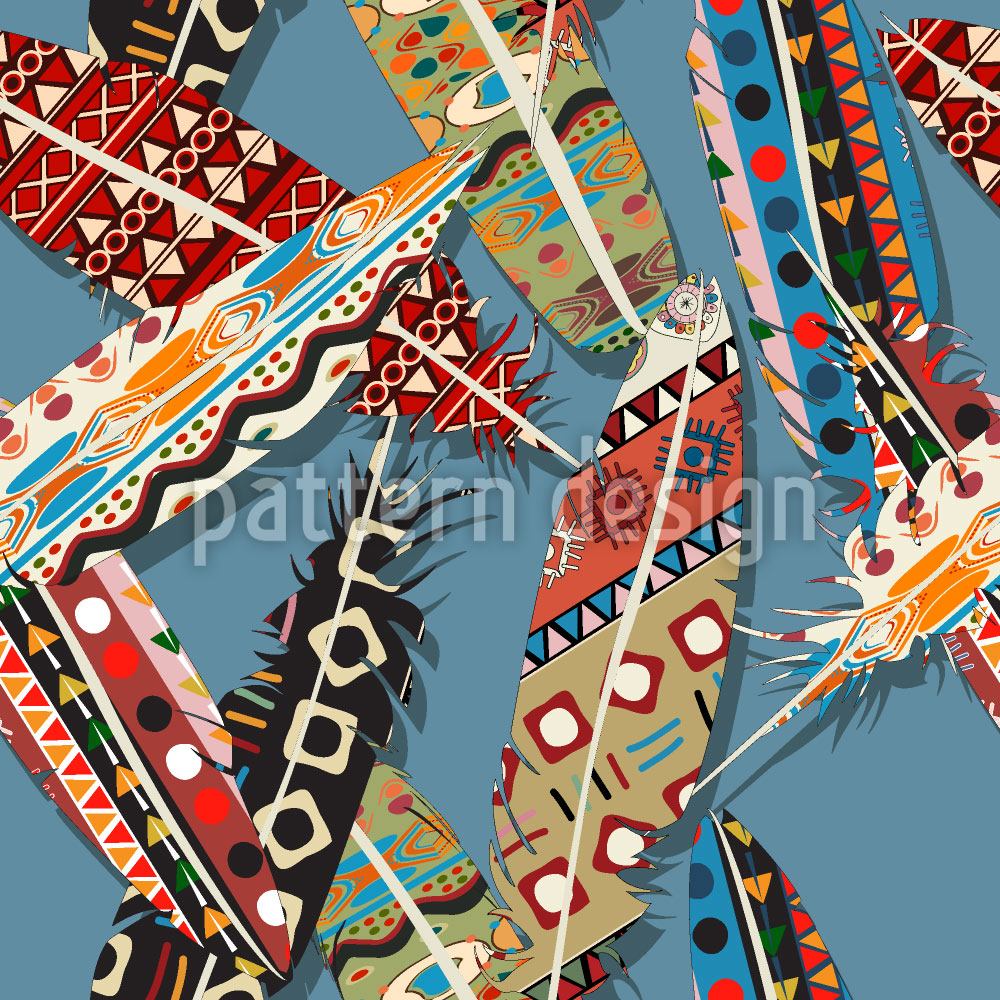 patterned-wallpaper-the-feathers-of-winnetou