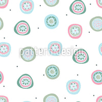 patterned-wallpaper-flowers-and-dots